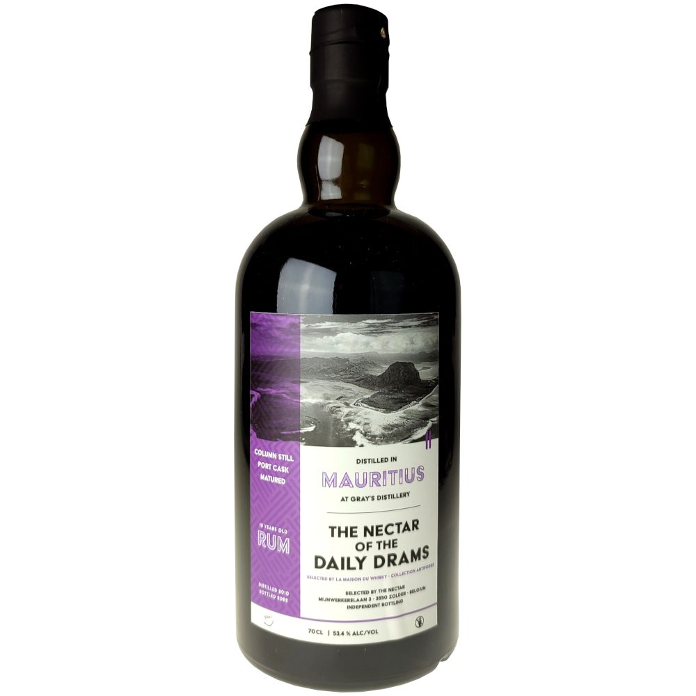 The Nectar 12 Ans 2010 Mauritius Port Cask